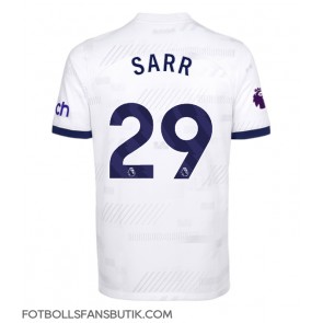 Tottenham Hotspur Pape Matar Sarr #29 Replika Hemmatröja 2023-24 Kortärmad